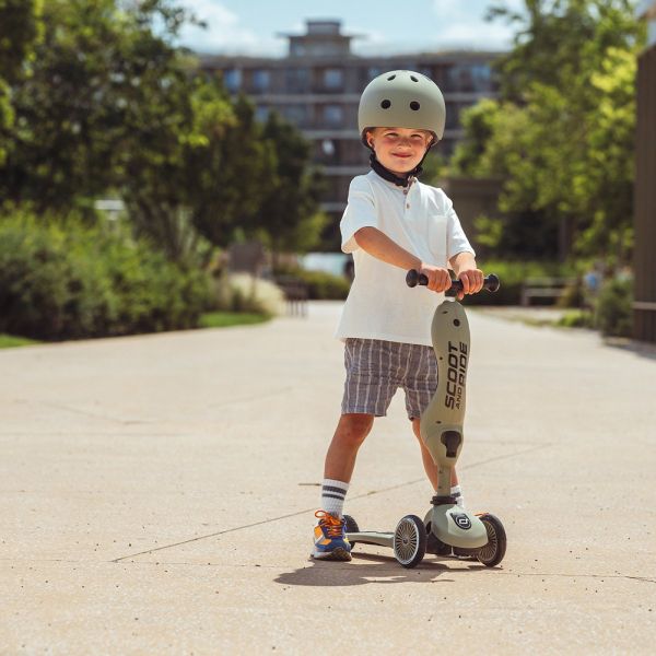Scoot & Ride - HIGHWAYKICK 1 - Olive 2