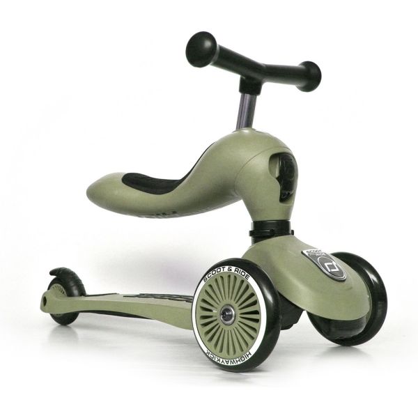 Scoot & Ride - HIGHWAYKICK 1 - Olive 5