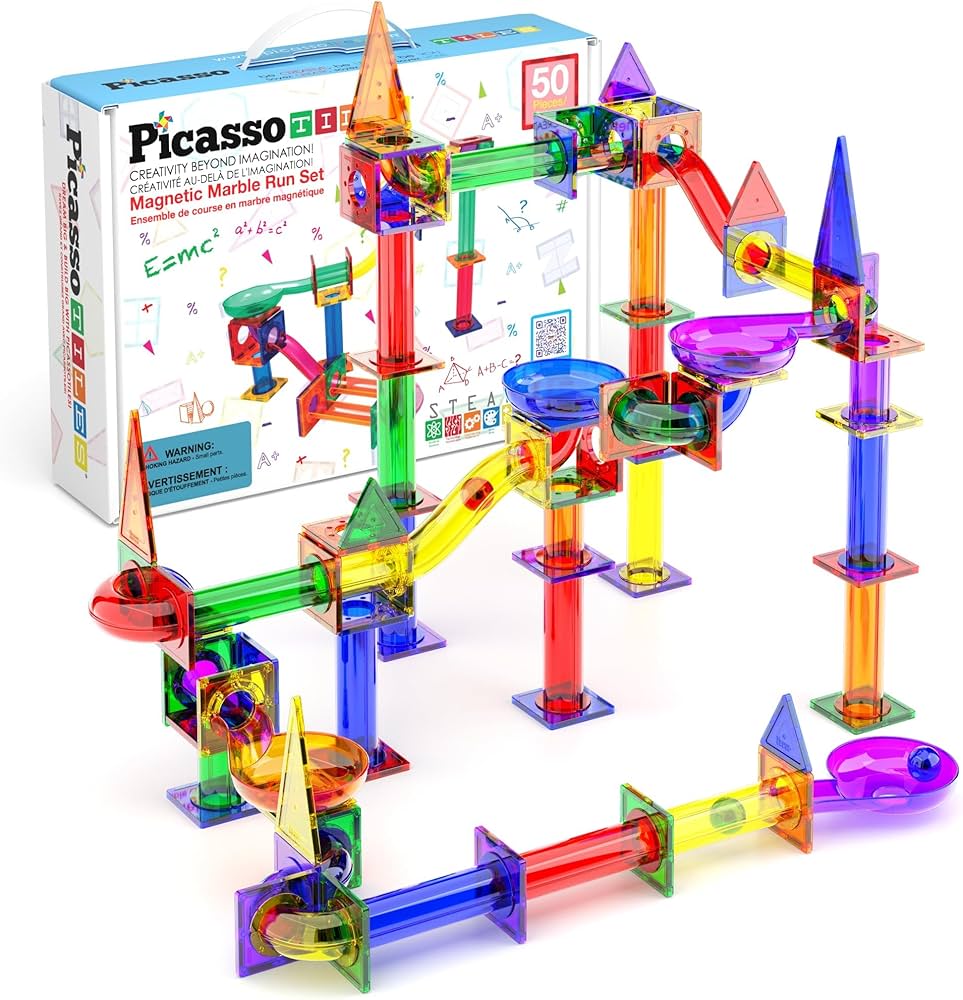 Picasso Tiles Créations magnétiques Pack de 50 pièces 