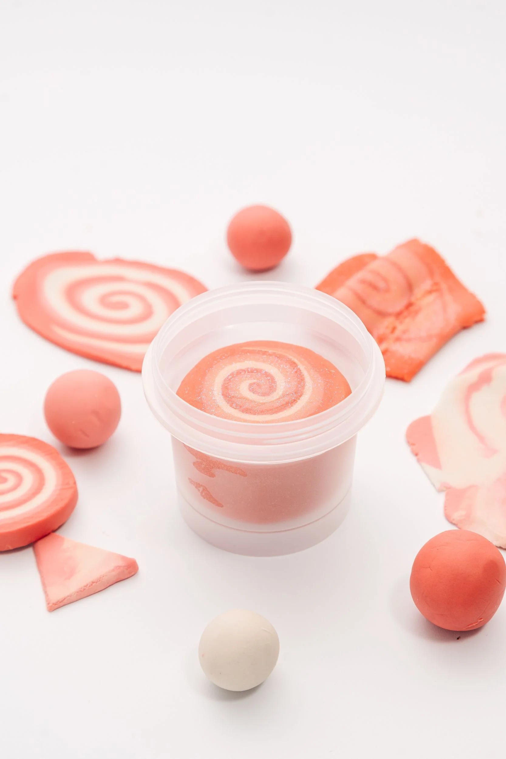 Pate à modeler Noonchi Swirl corail