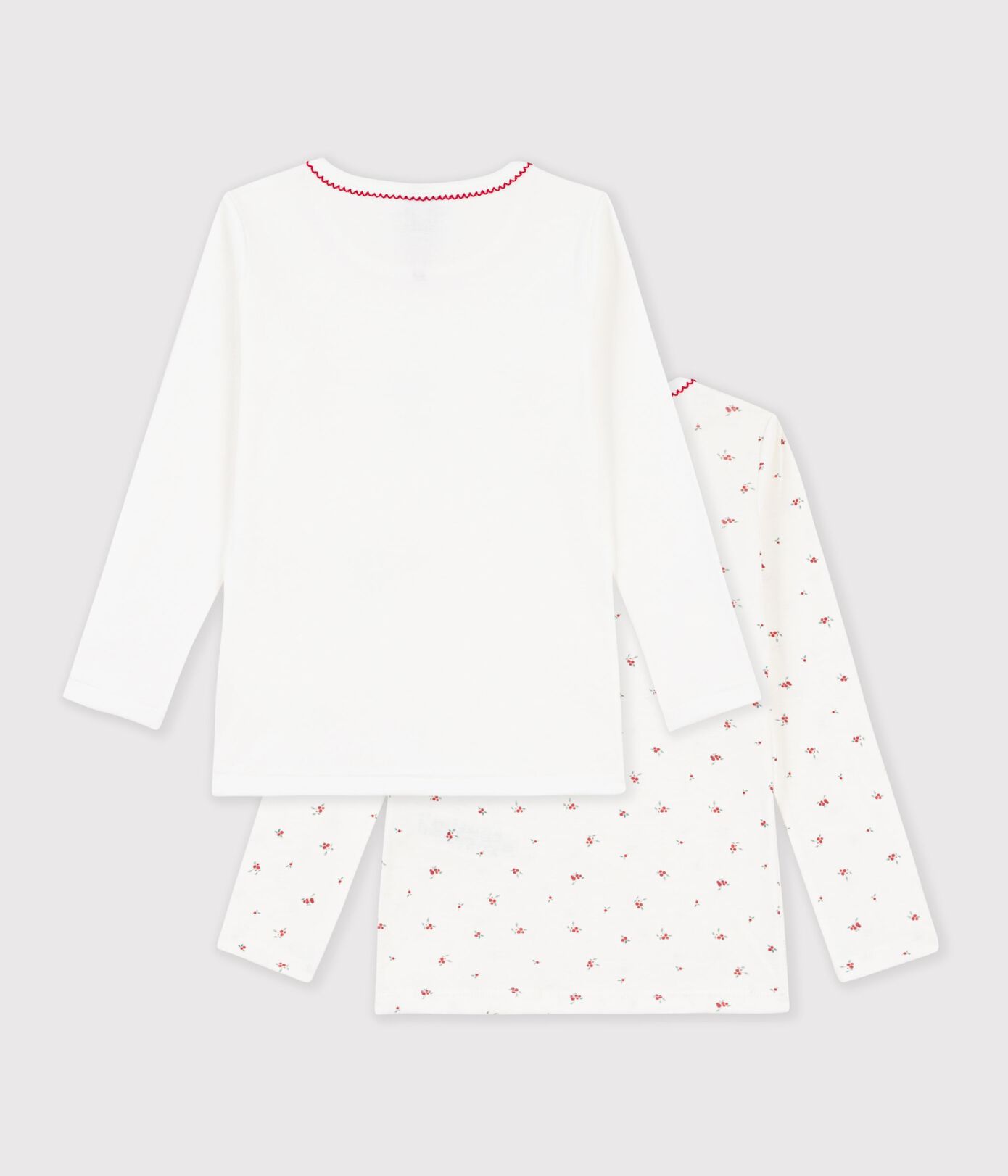 Lot de tee-shirts enfant en coton manches longues imprimé 3