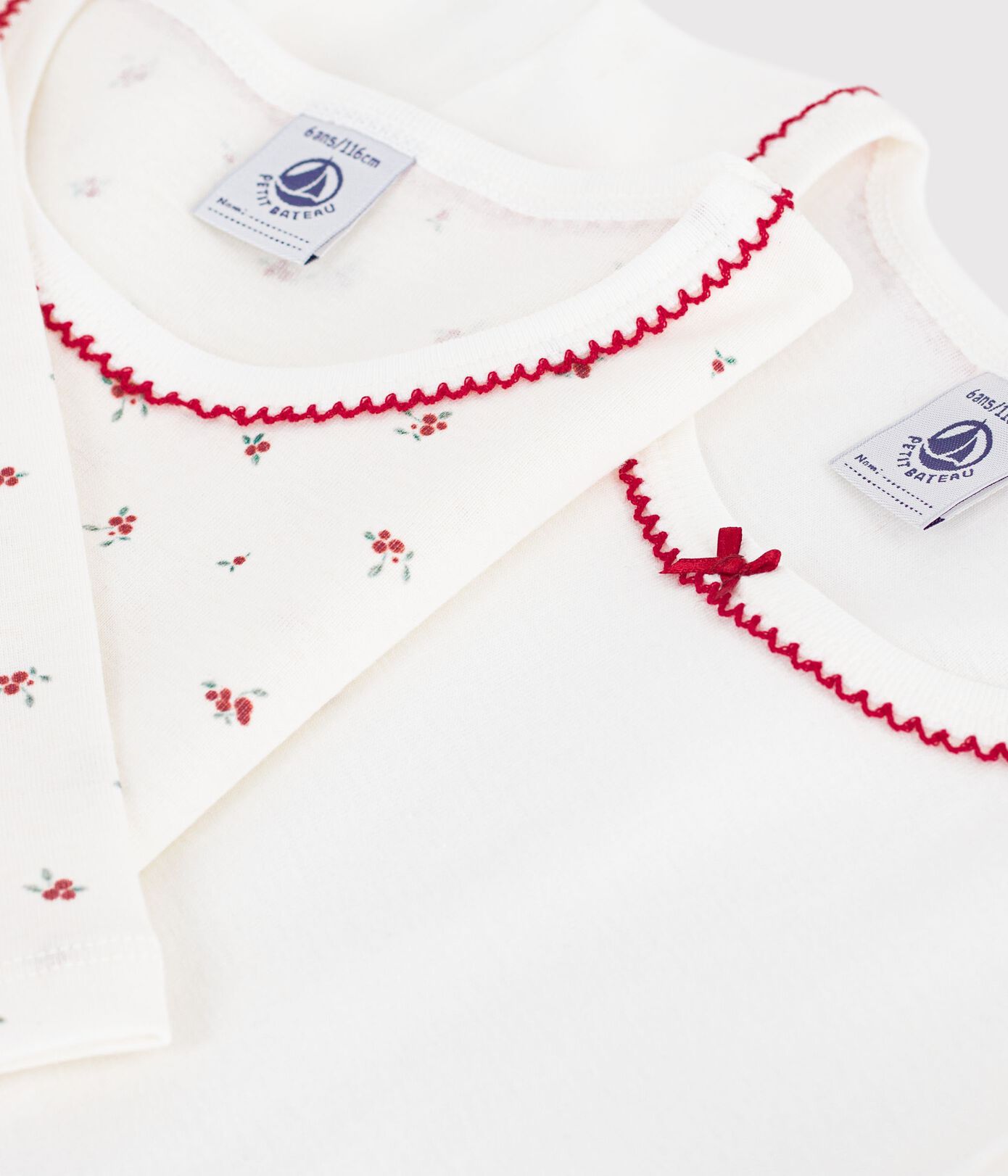 Lot de tee-shirts enfant en coton manches longues imprimé 4