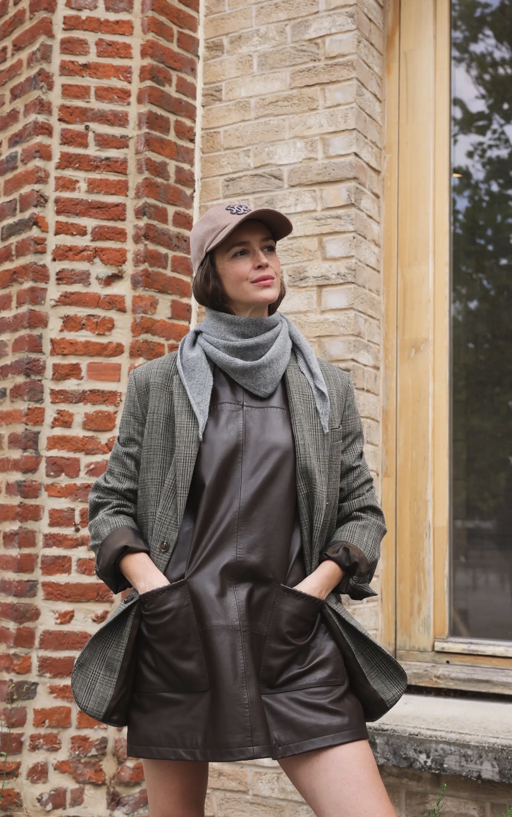 Foulard Colette gris