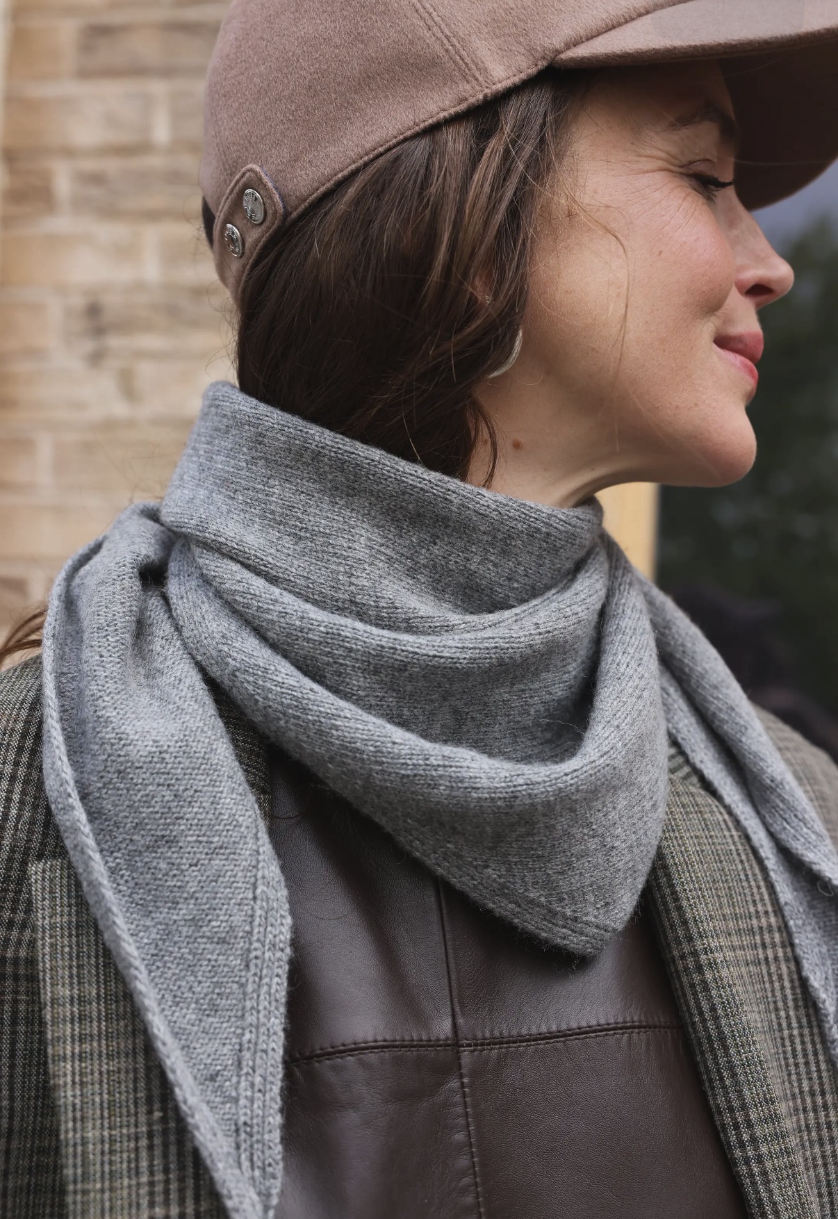 Foulard Colette gris 2