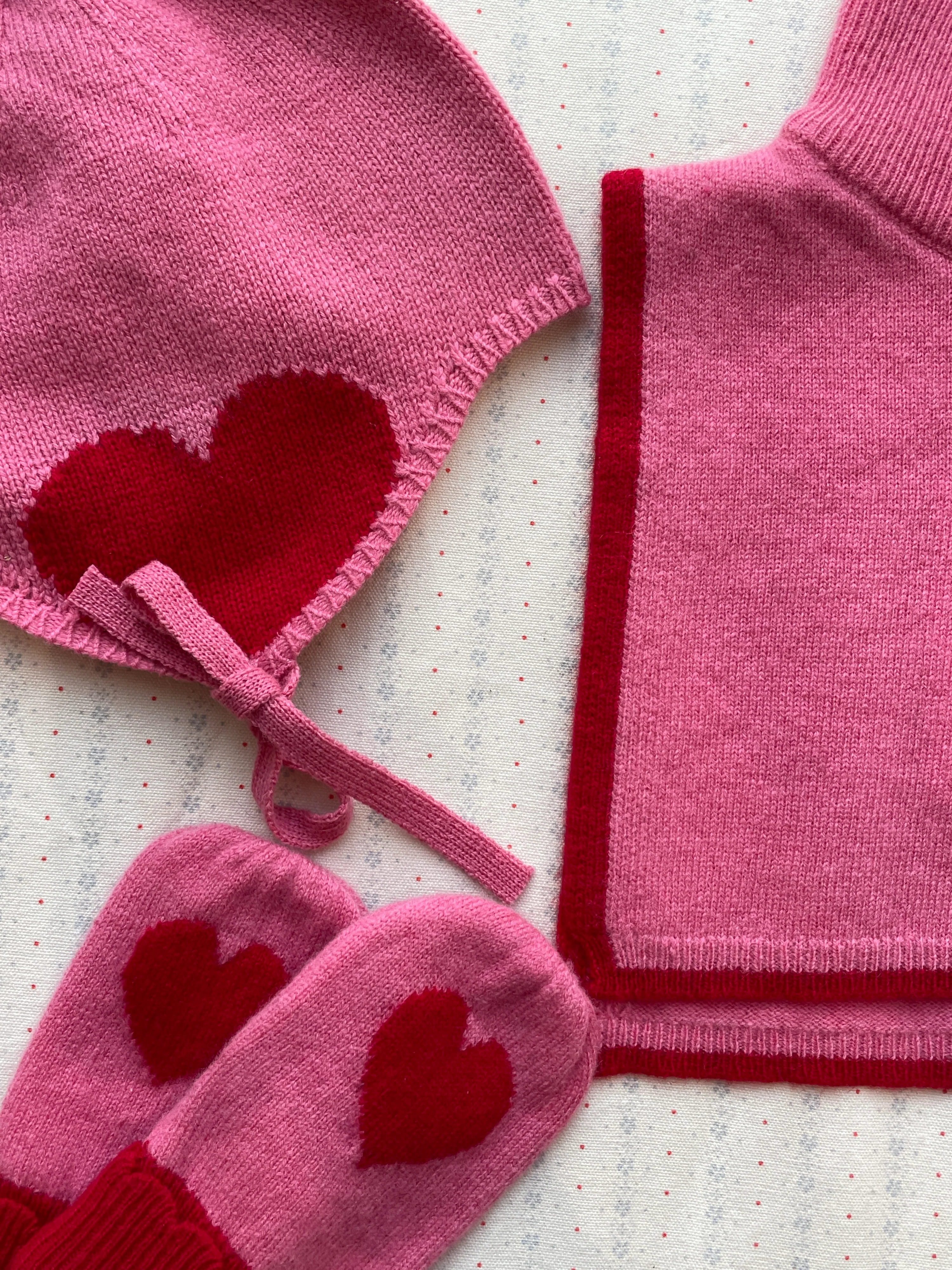 Bonnet collette coeur  4