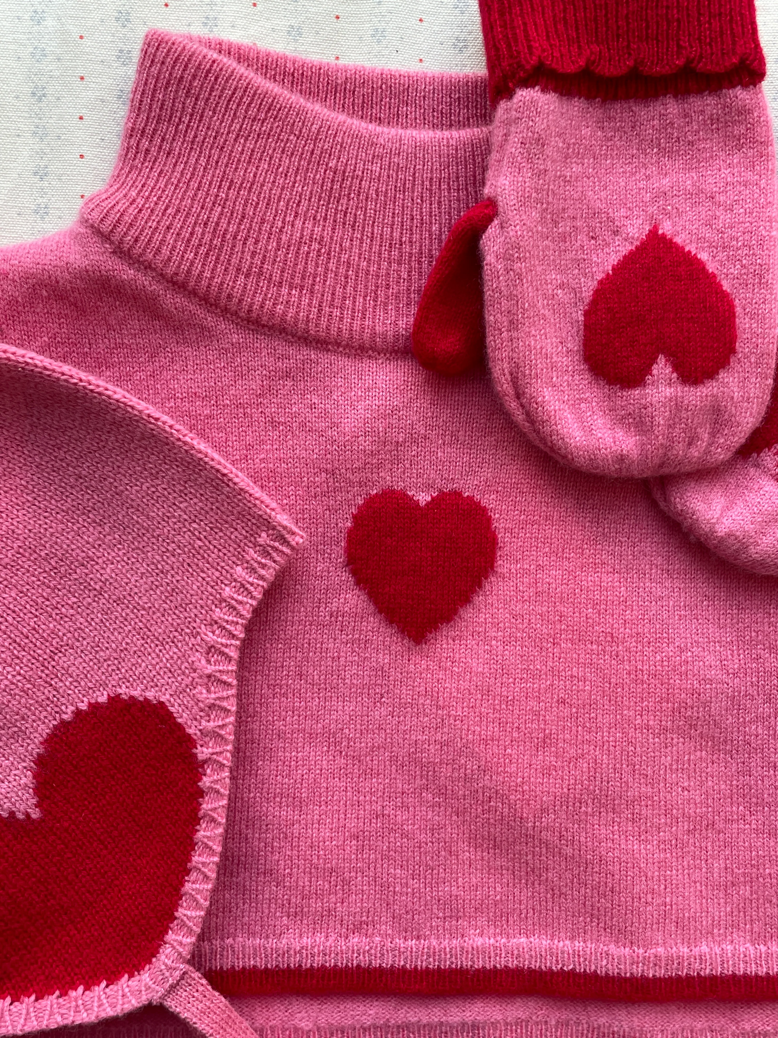 Bonnet collette coeur  5