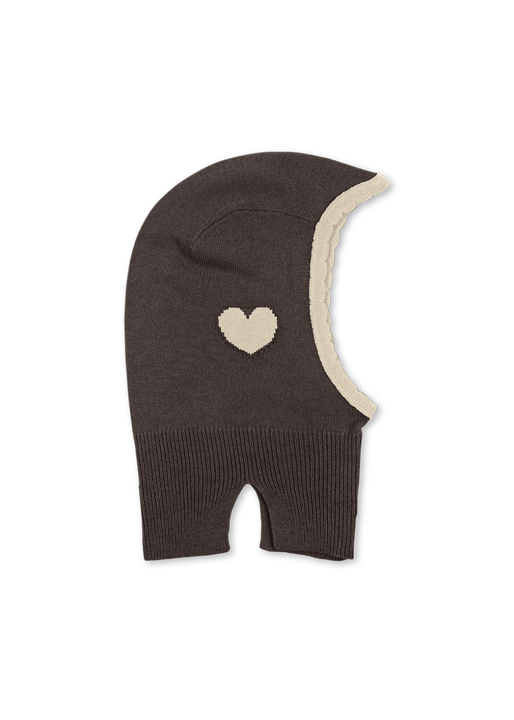 Bonnet Collette marron — 0/3 mois