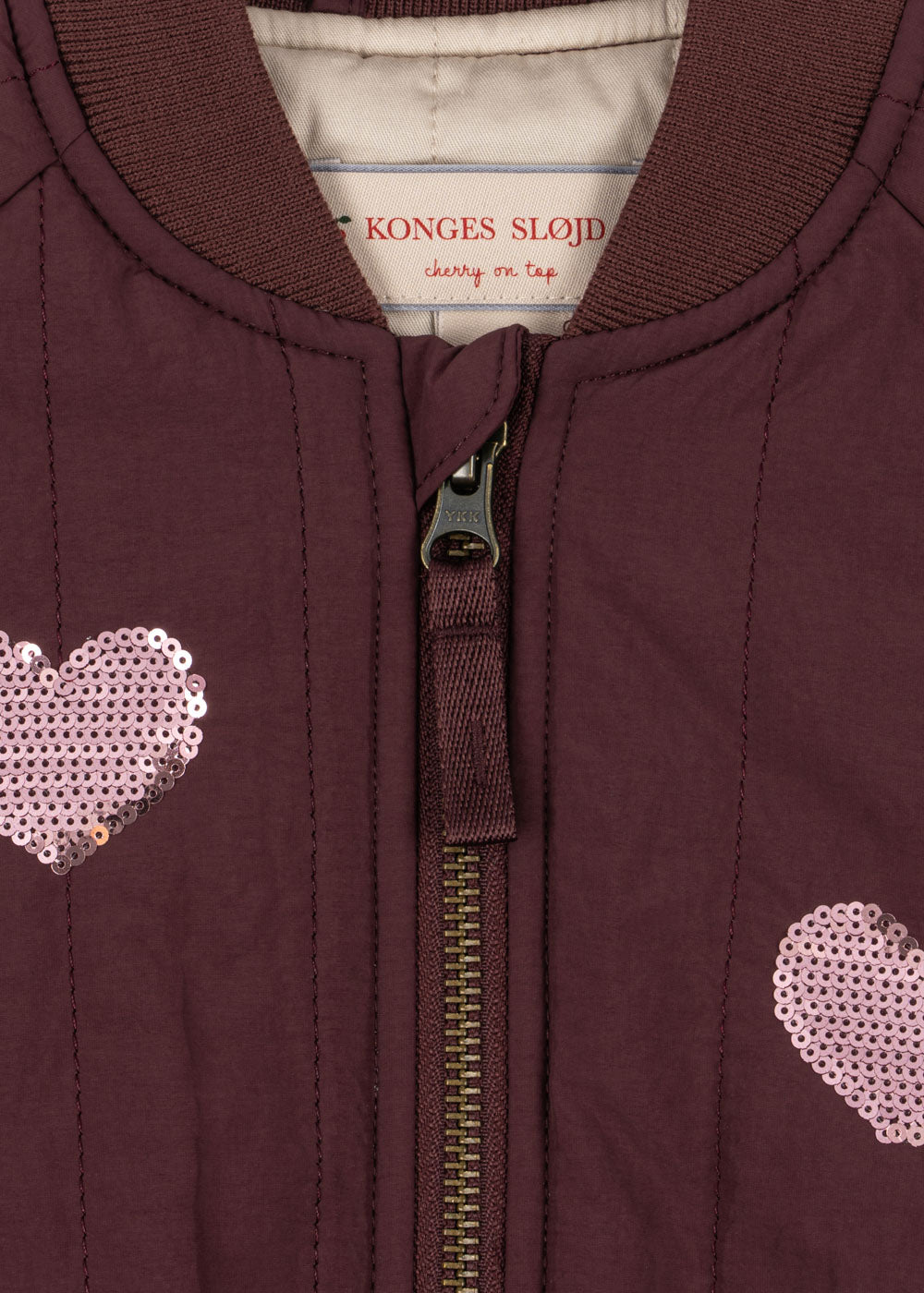Veste bomber à paillettes Juno 7