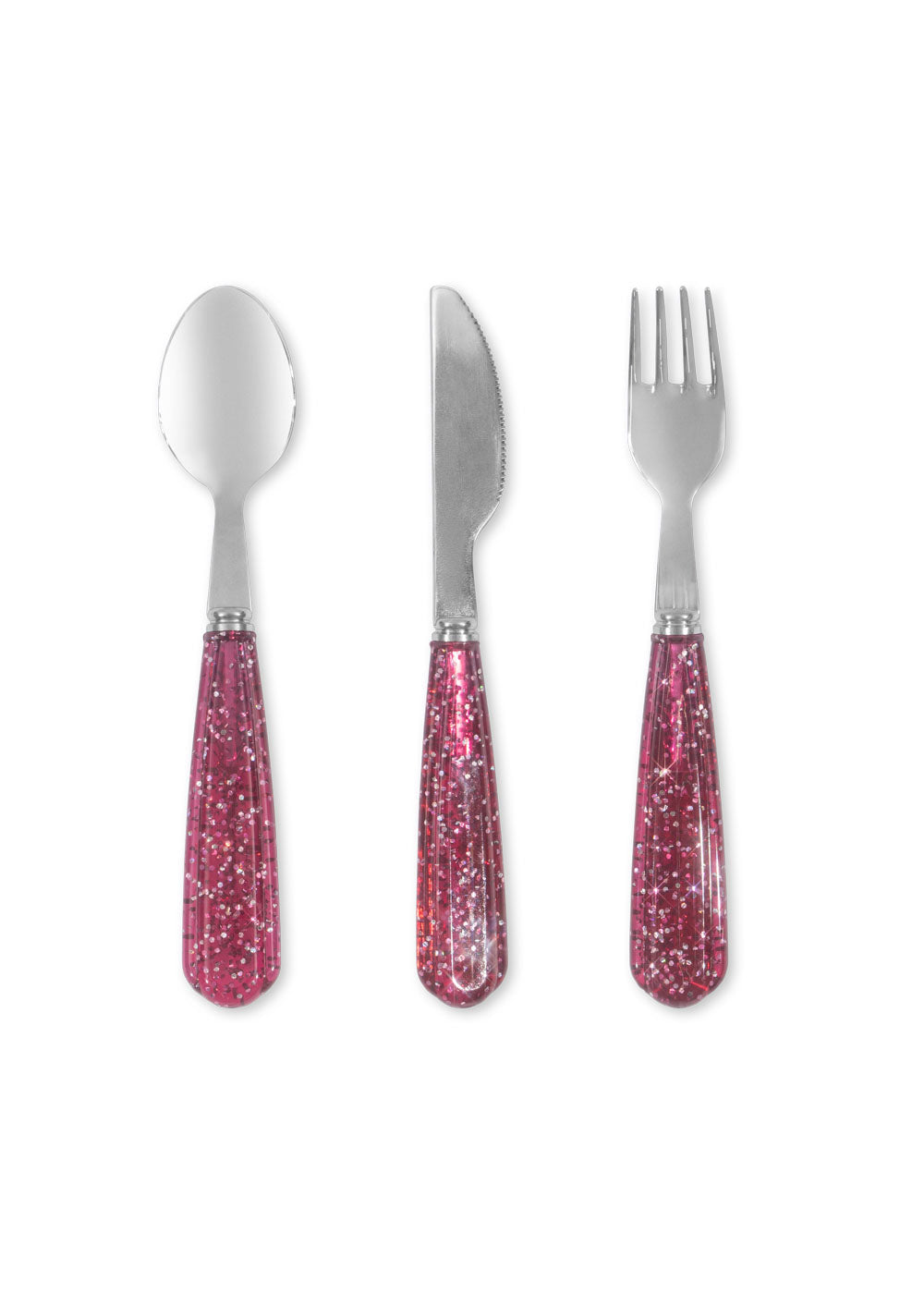 Set de couverts Inox Glitter Sparkling sangria 2