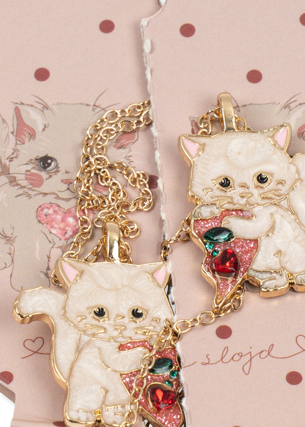 Collier d'amitié Kitty