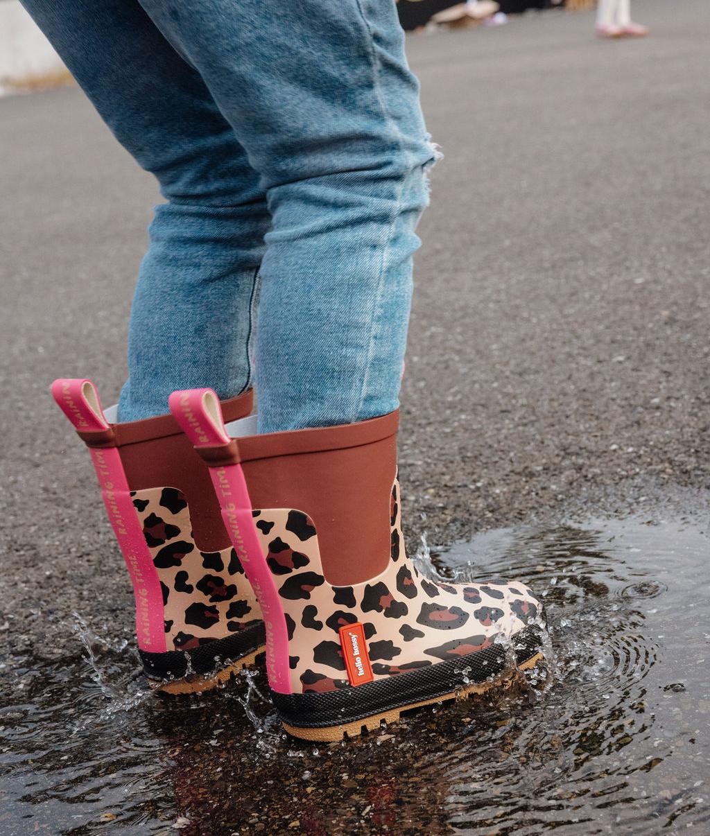 Bottes de pluie Léopard. 2