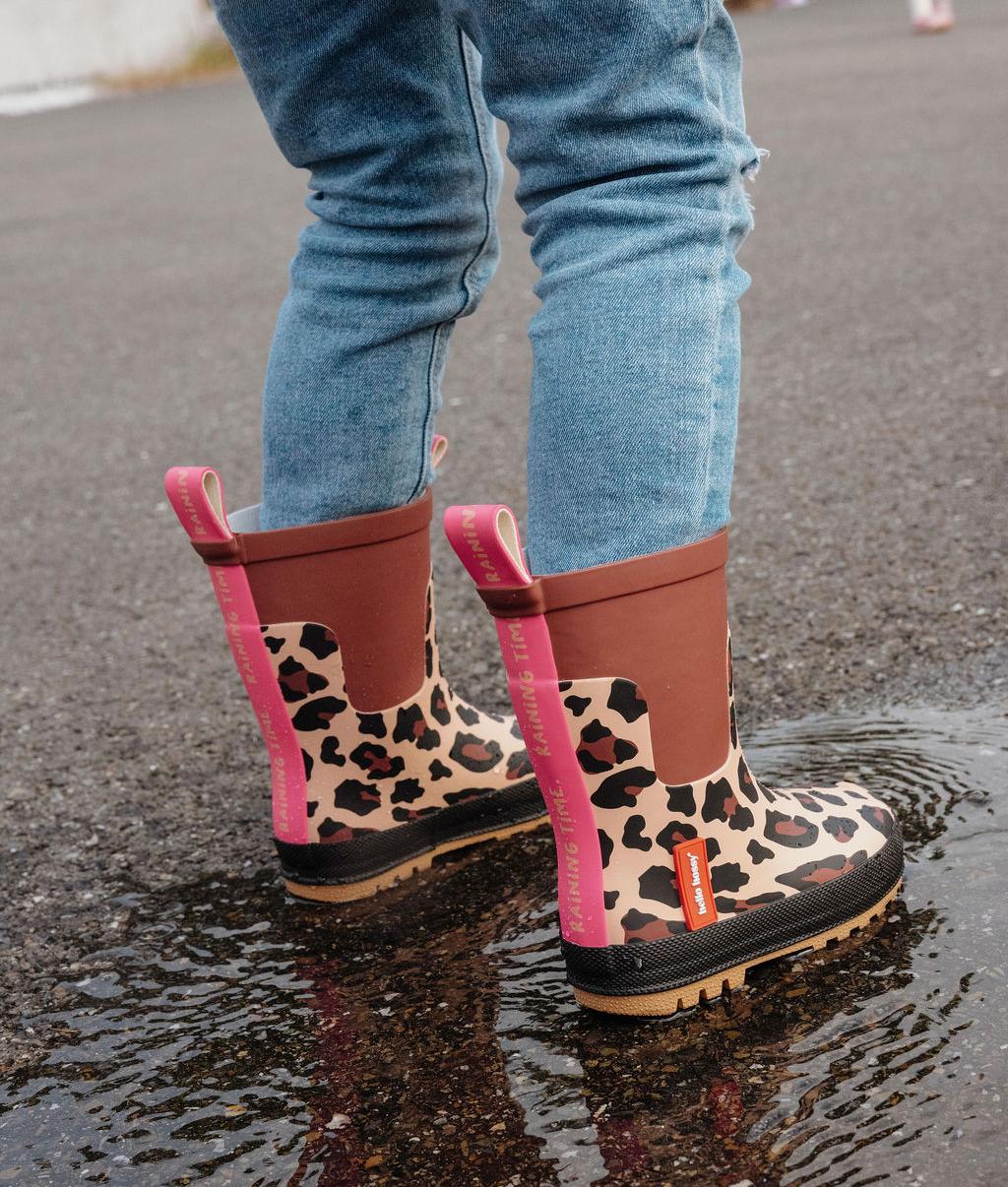 Bottes de pluie Léopard. 4