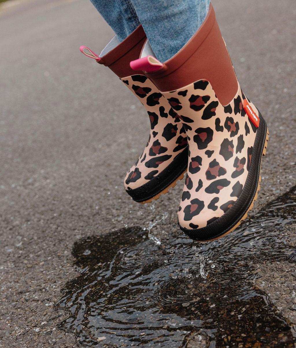 Bottes de pluie Léopard. 7