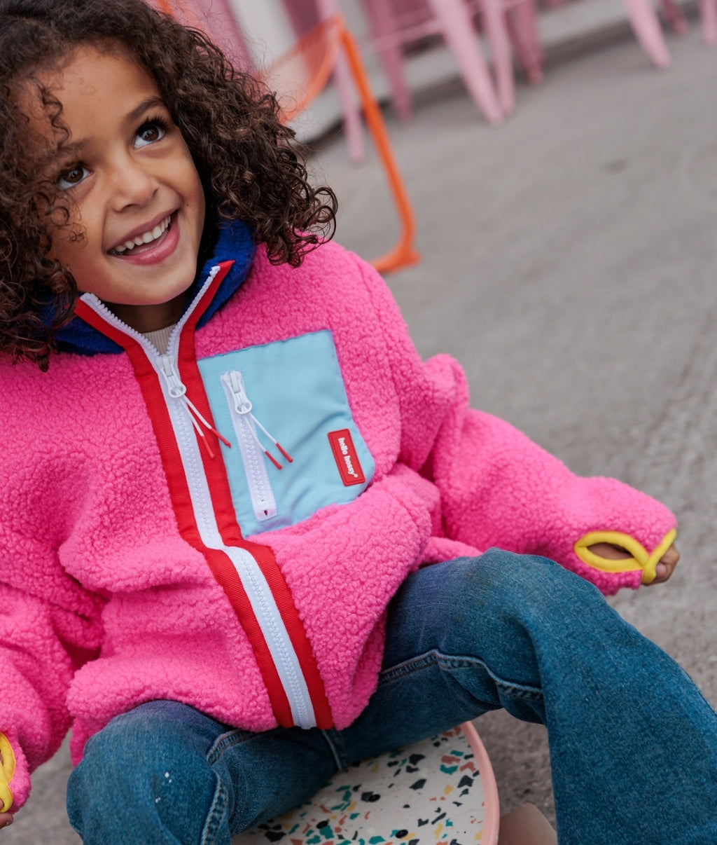 Veste polaire Fuchsia. 2