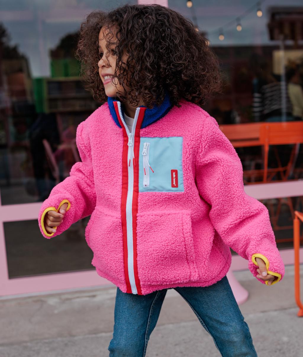 Veste polaire Fuchsia. 4