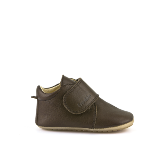 Chaussons de pré-marche marron 2