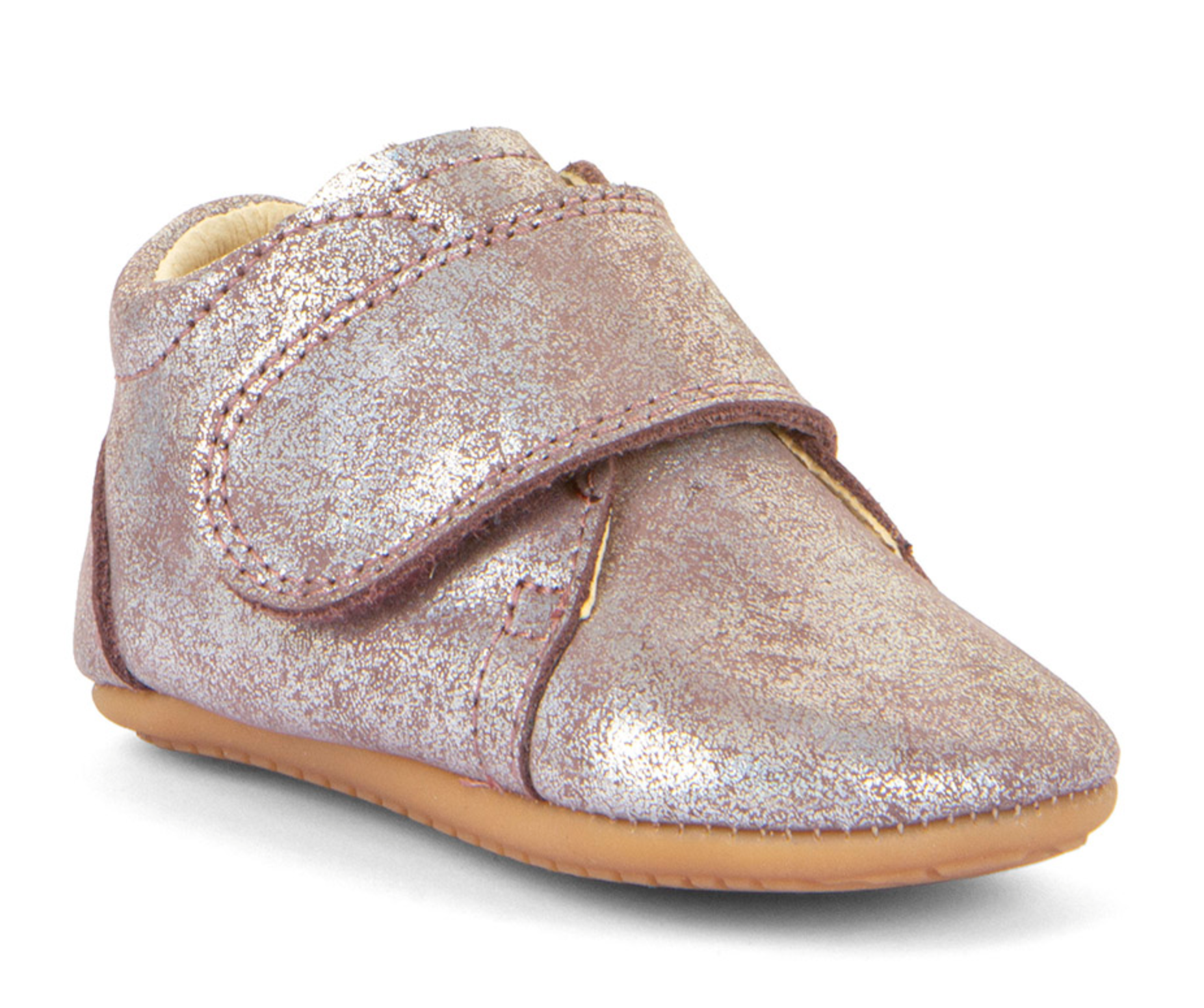 Chaussons de pré-marche rose shine 2