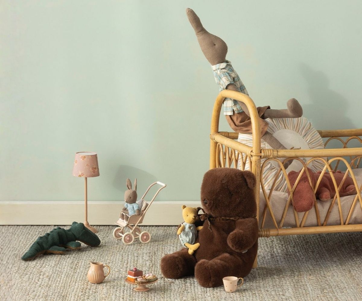 Ours en peluche, taille moyenne - Chocolat noir 3