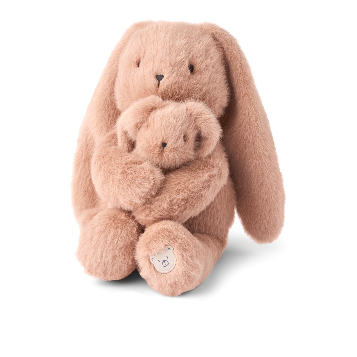 BERTO et Bébé Lapin en Peluche