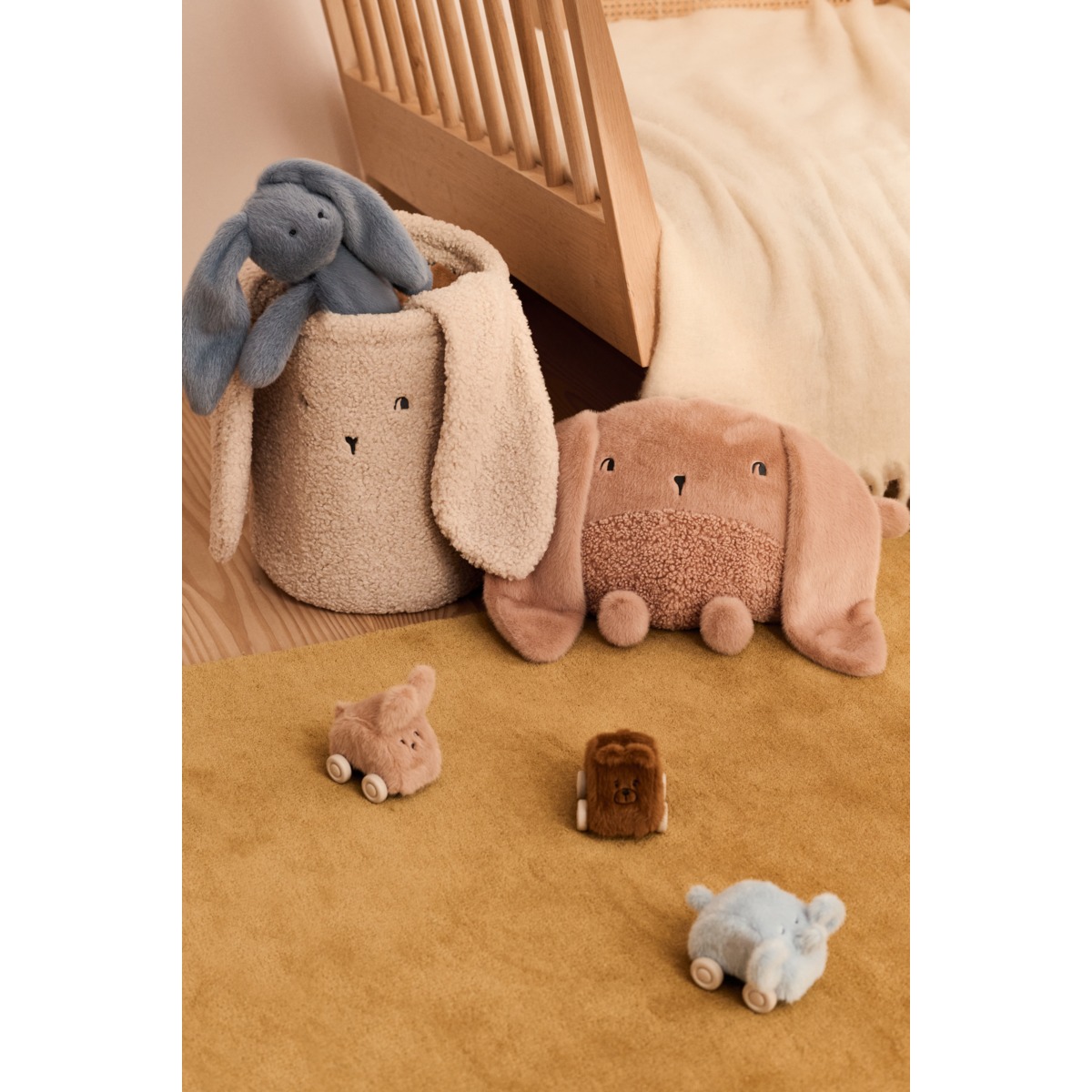 Lot de 3 voitures en peluche ANSEL 2