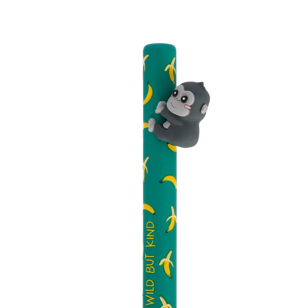 Stylo à Bille Rétractable Gorilla « Wild but Kind » - Free Hugs 3