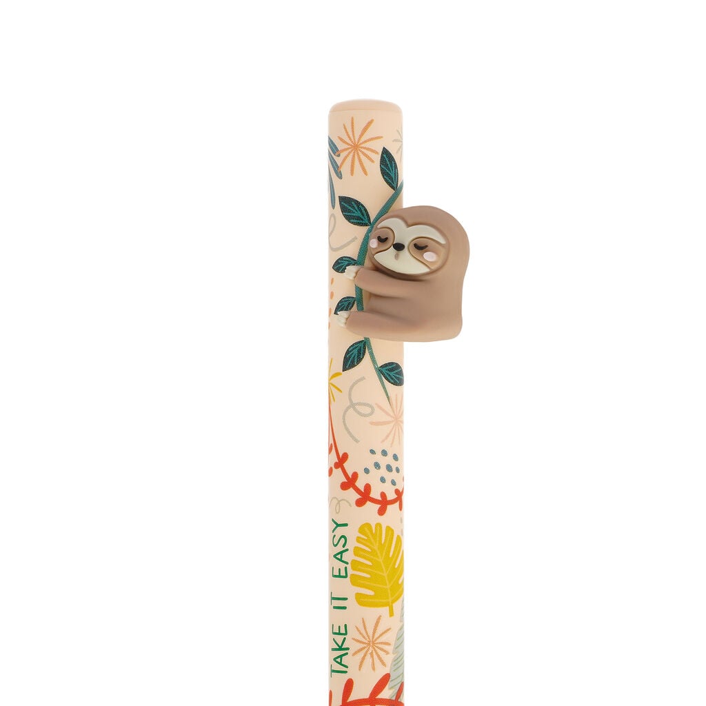 Stylo à Bille Rétractable Sloth « Take it Easy » - Free Hugs 3