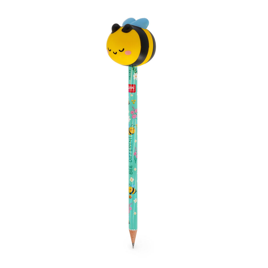Crayon avec Anti-stress Bee « Bee Different » - Squeezies