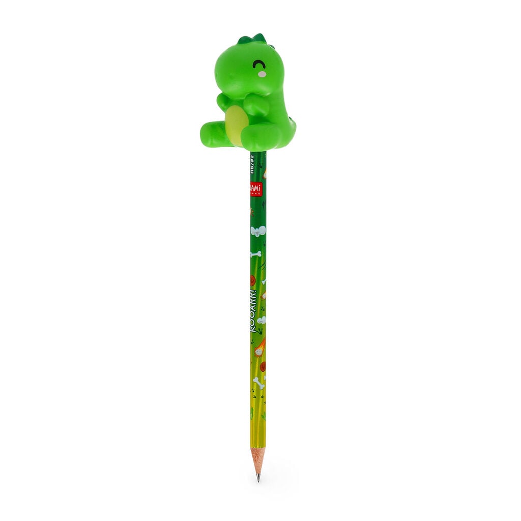 Crayon avec Anti-stress Dino « Rooarrr! » - Squeezies
