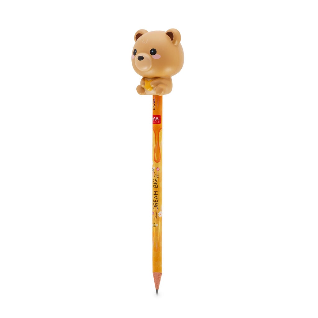 Crayon avec Anti-stress Teddy Bear « Dream Big » - Squeezies  