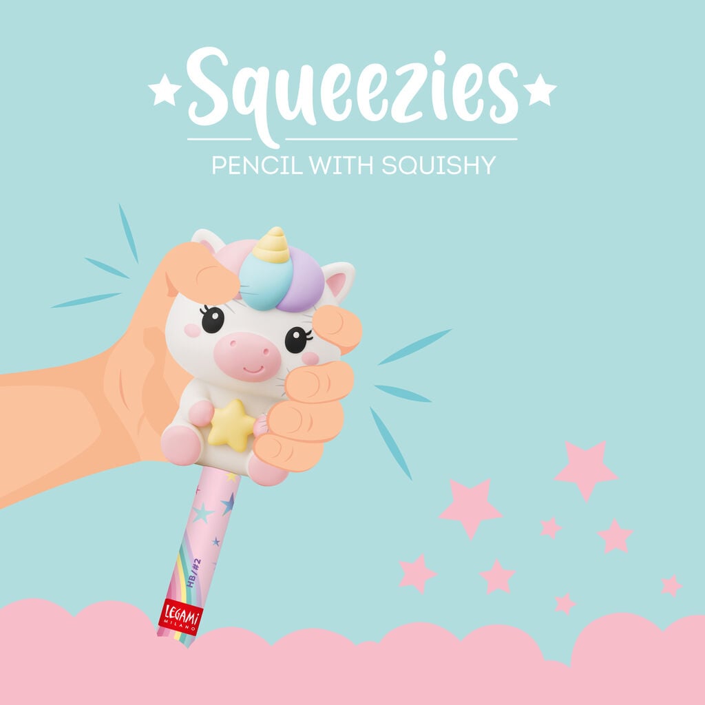 Crayon avec Anti-stress Unicorn « Dream Big » - Squeezies   (copie) 2