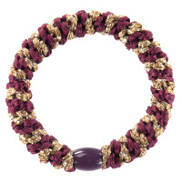 Kknekki bordeaux-cognac glitter  