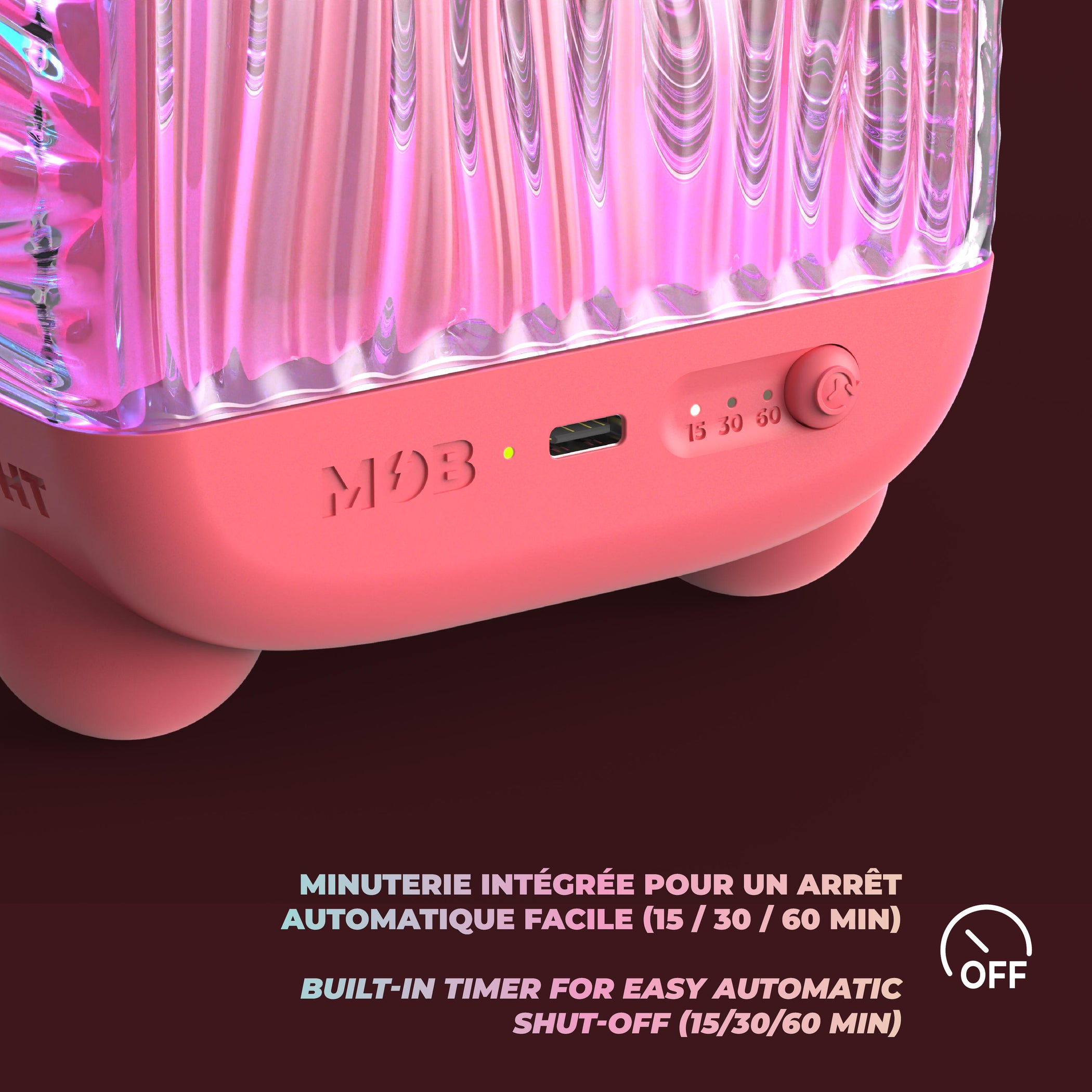 WAVY LIGHT - CORAL 6