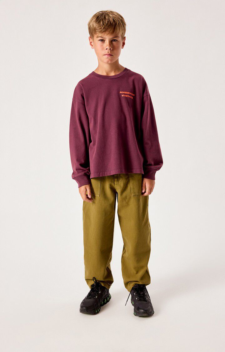 Pantalon enfant Lycaz Kaki 8