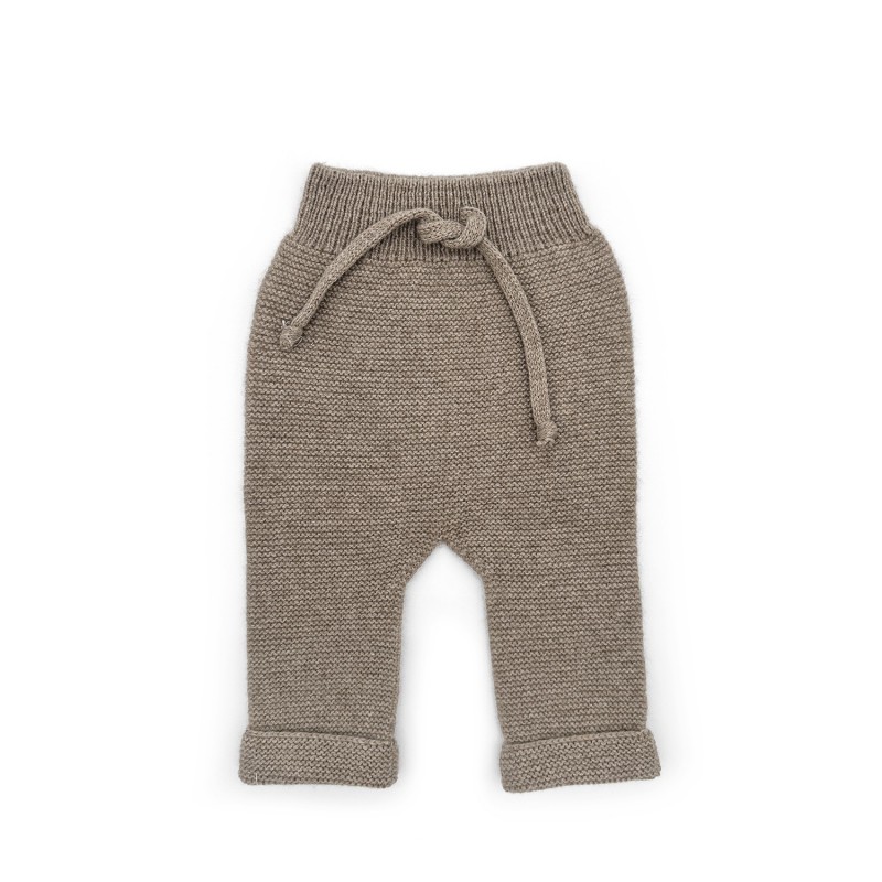 Pantalon bebe cashmere moka 