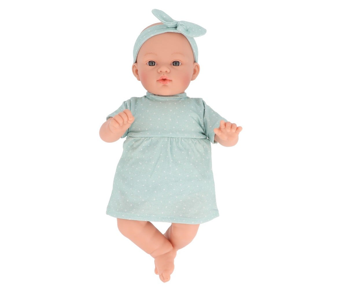 Poupée Héléna avec Robe Dots Sage 3