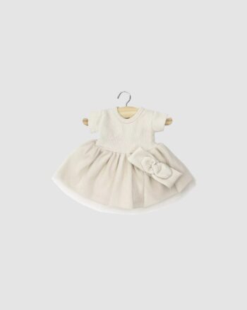 Poupée Héléna avec robe tulle et bandeau  3