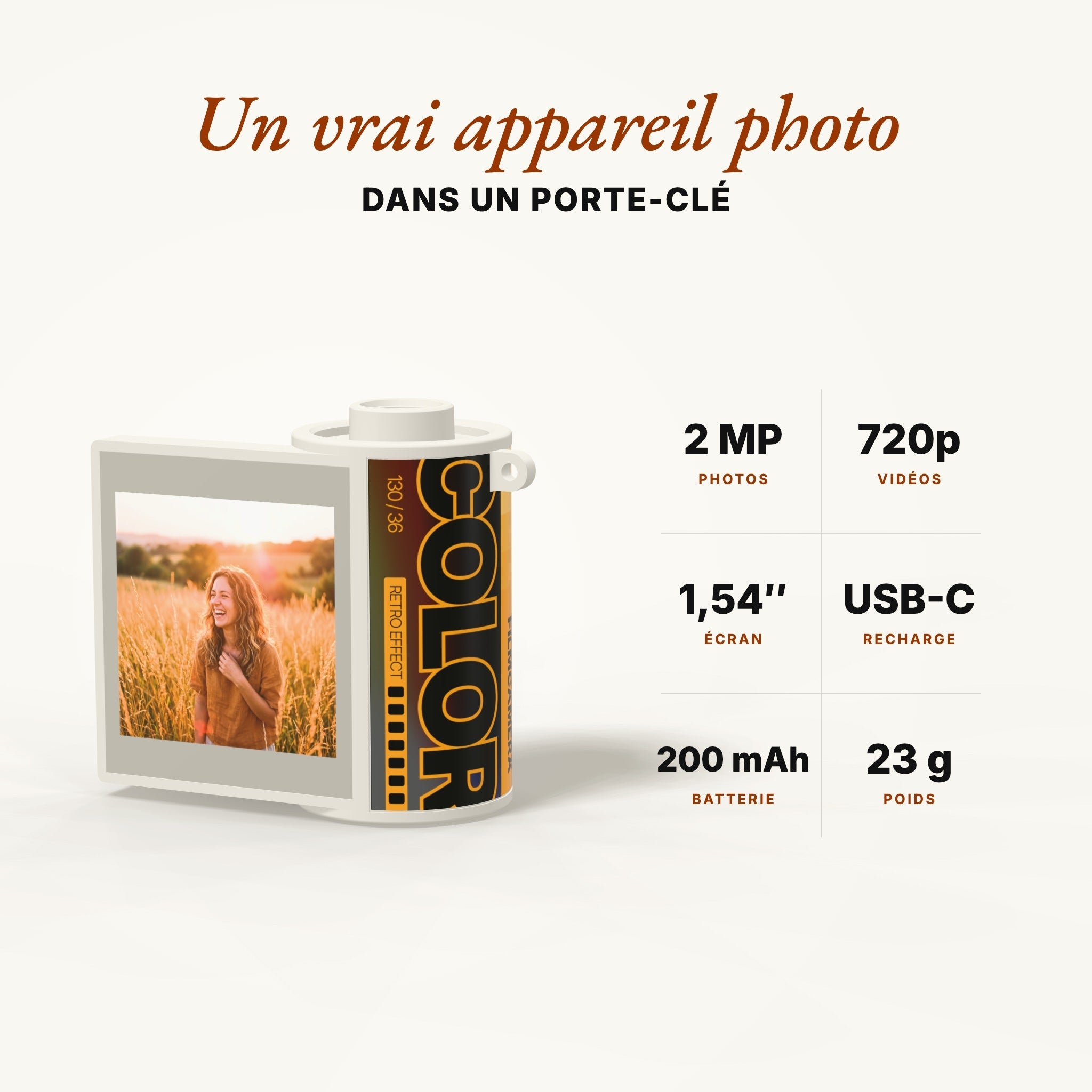 Appareil photo porte-clé TimeLens® Mini – Boîte mystère 9
