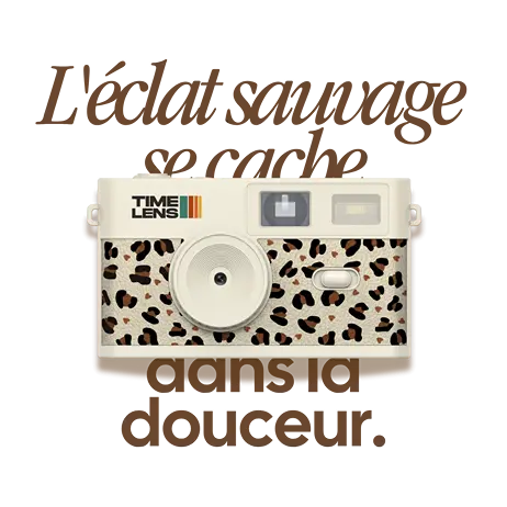 Appareil photo TimeLens® Cream Leopard