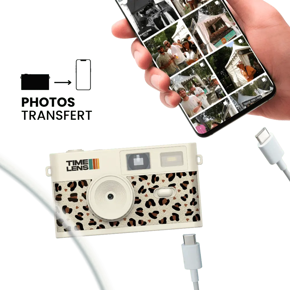 Appareil photo TimeLens® Cream Leopard 3
