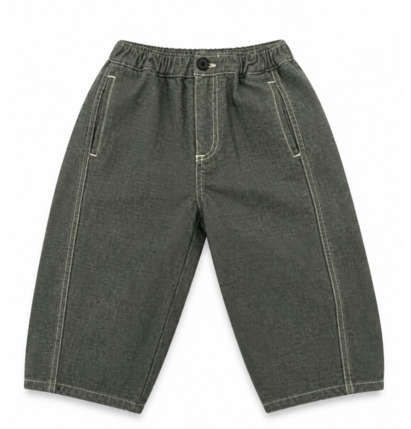 Pantalon enfant lofway stone kaki 2