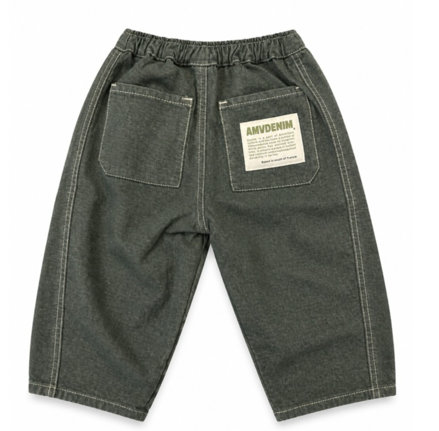 Pantalon enfant lofway stone kaki 3