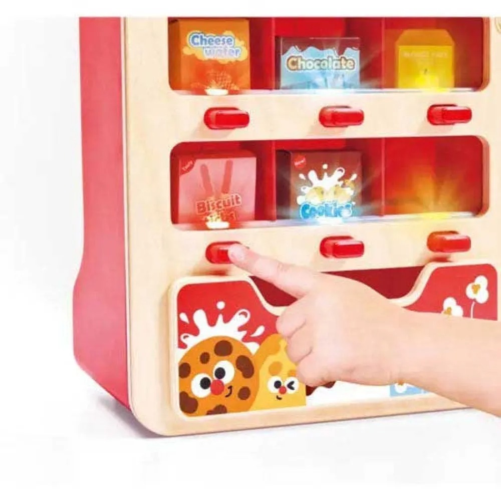 Distributeur Interactif en Bois avec Sons et Lumières 7