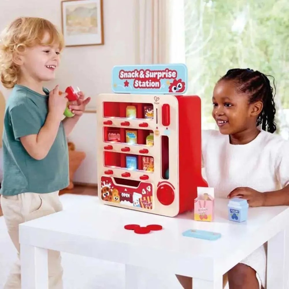 Distributeur Interactif en Bois avec Sons et Lumières 9