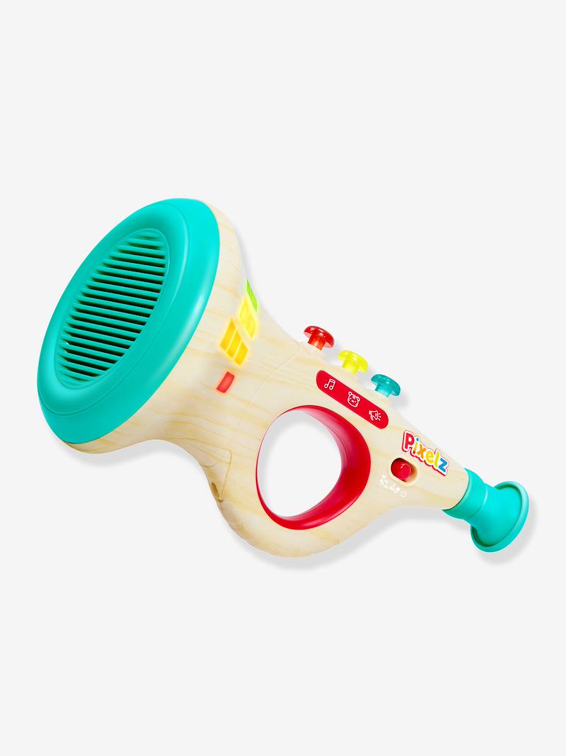 Trompette pixel interactif - turquoise 4