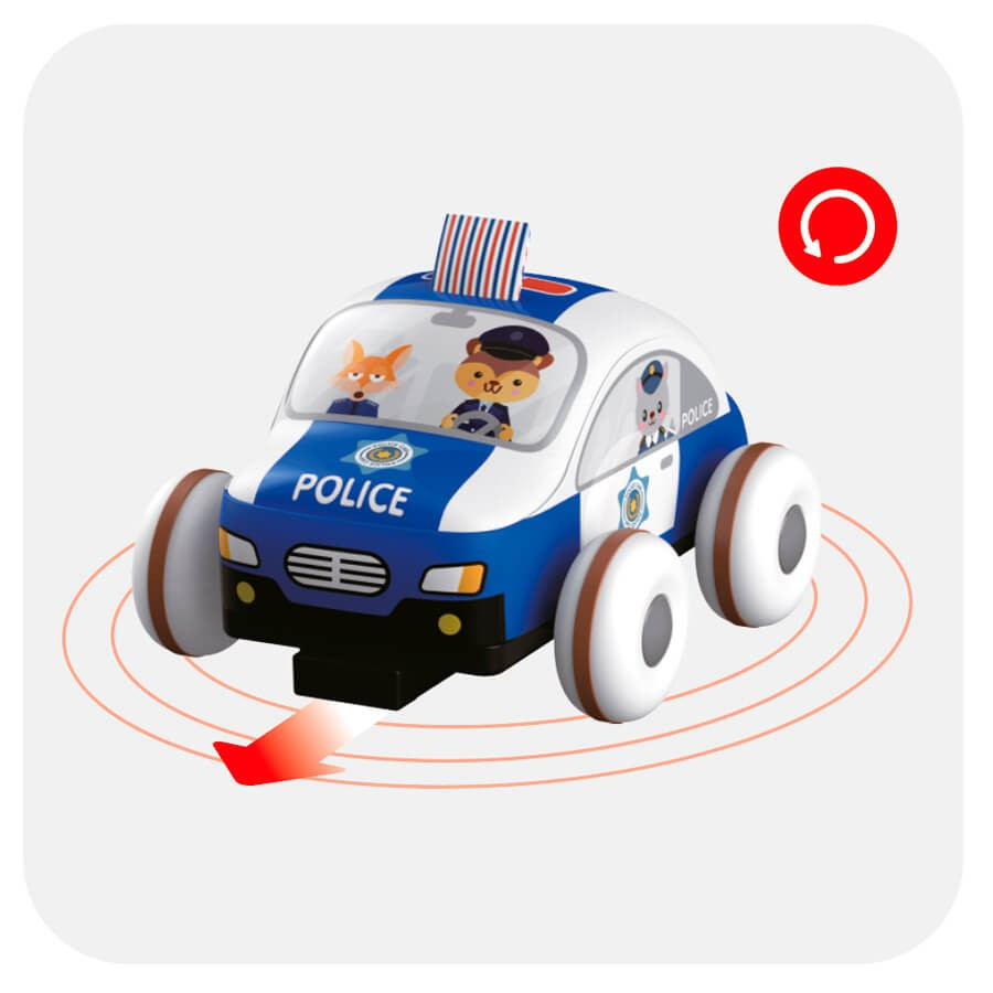 Camion Police télécommandé  7