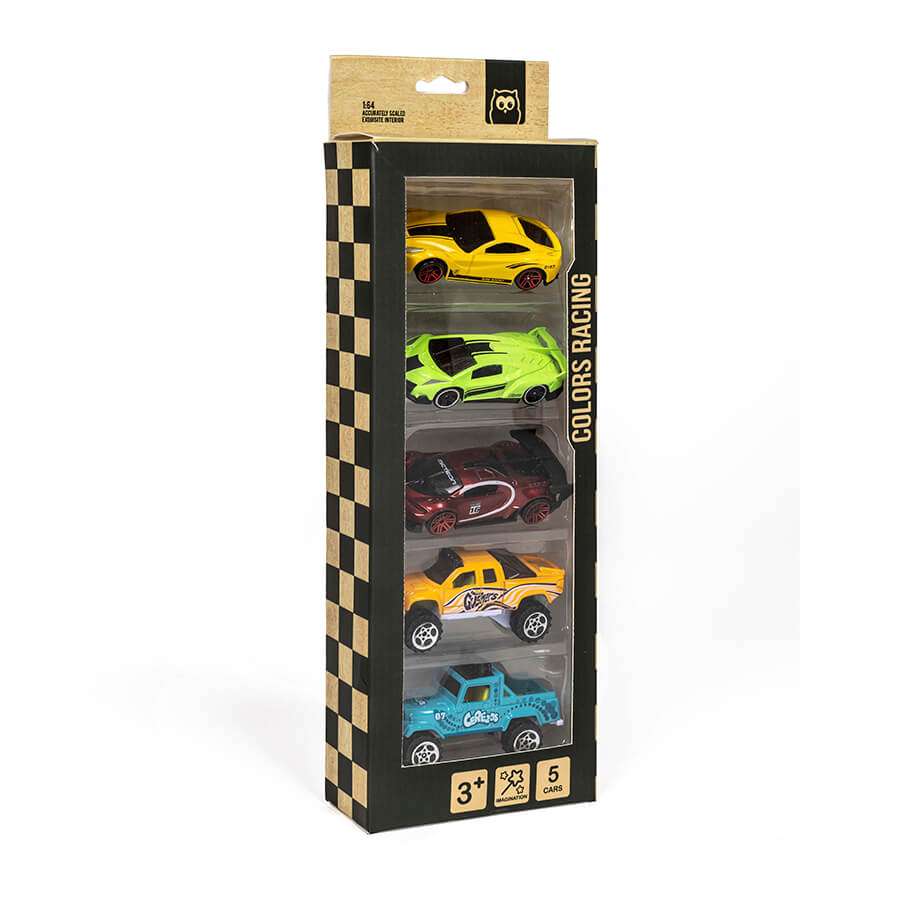 Voitures de course metal