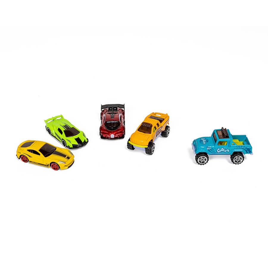 Voitures de course metal 3