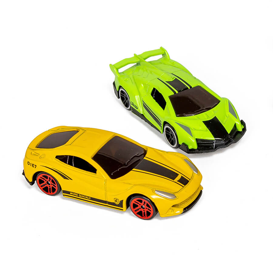 Voitures de course metal 6