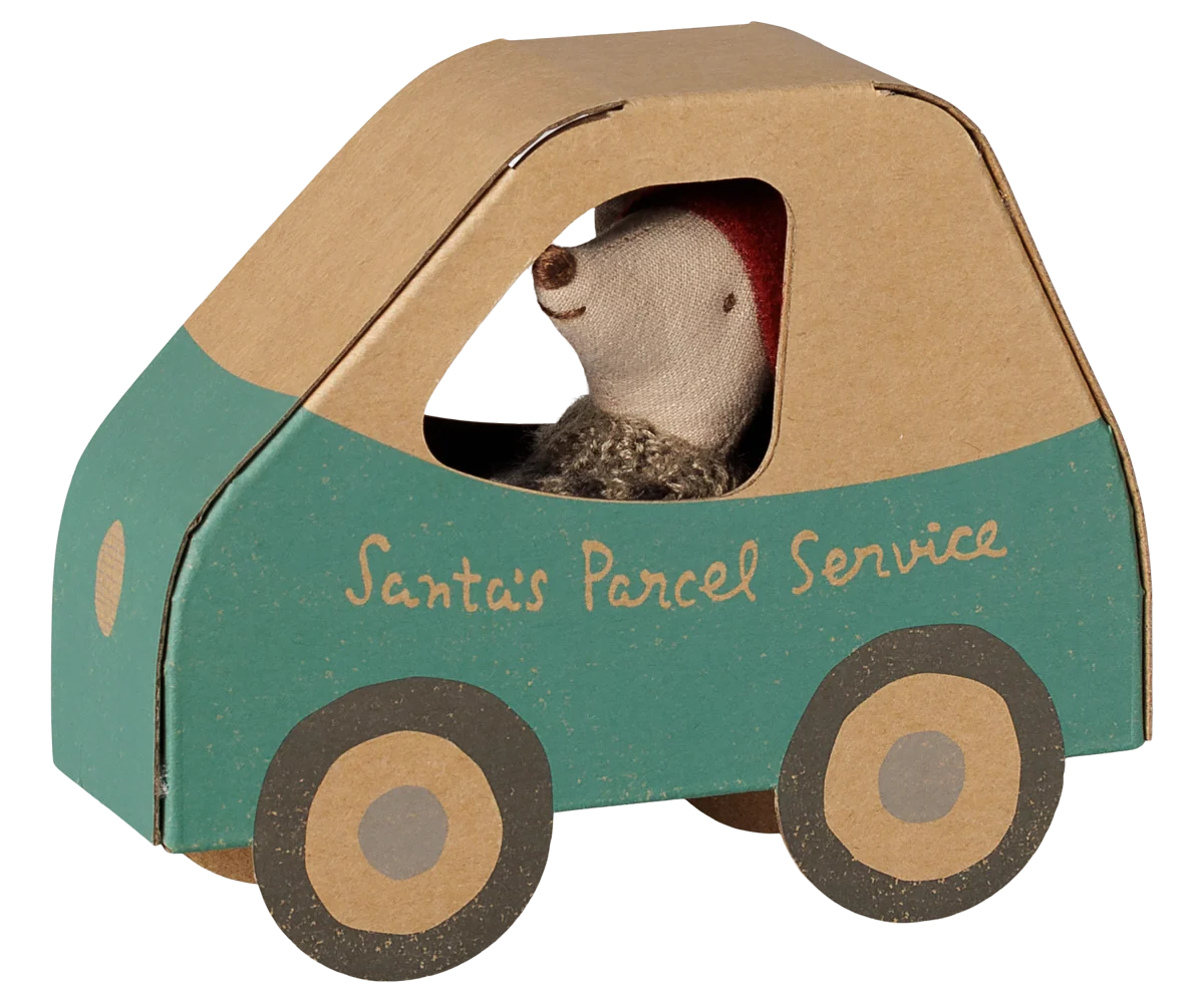 Souris de Noël, Petit frère dans une boîte en forme de voiture