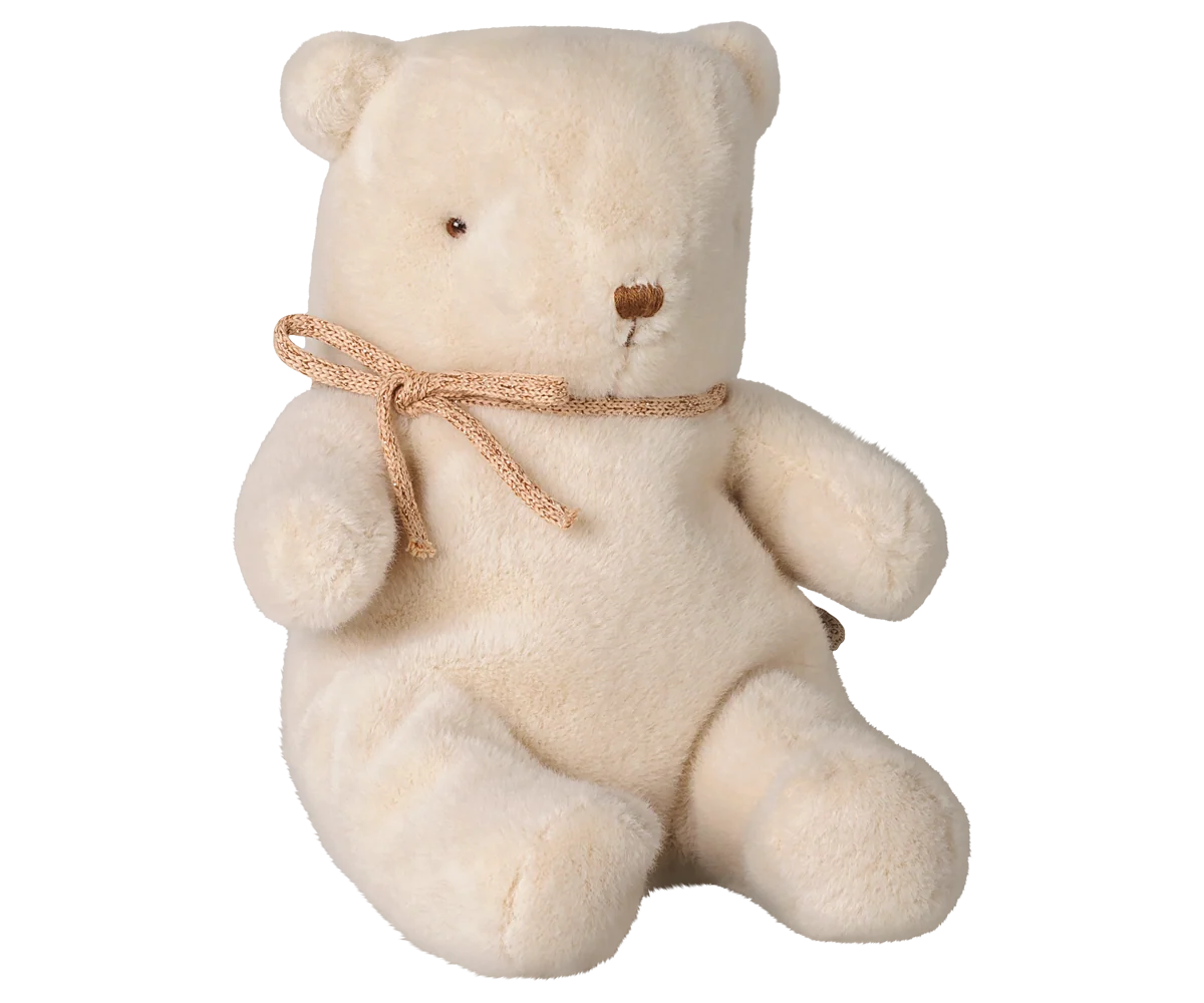 Peluche ours, Small - Blanc cassé